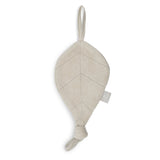 Schnullertier Blatt Frottee | Creme