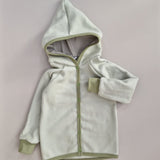 Cotton Fleece Jacket - Sage