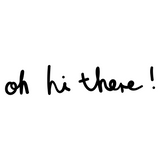 Iron-on patch | Oh, hi There