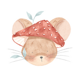 Iron-on transfer | Mushroom Head Mouse