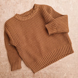 Chunky Knit Sweater | Schokolade
