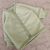 Cotton Fleece Jacket | Sage