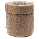 Aufbewahrungskorb - Miffy Jacquard Teddy | Biscuit