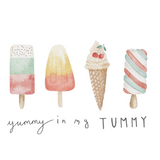 Iron-On Patch | Yummy Tummy Ice Cream