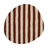 Rib Jersey | Stripe Brownie