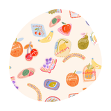 Rib Jersey | Obststicker
