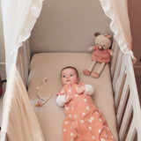 Schnullertier Blatt Frottee | Creme