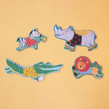 Londji Stufen-Puzzle "DSCHUNGEL-PARTY"