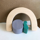 Wood Rattle | Blueberry