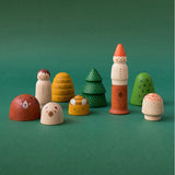 Londji Wooden Play Figures "FOREST ANIMALS"