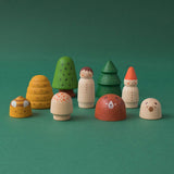 Londji Wooden Play Figures "FOREST ANIMALS"