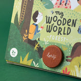 Londji Wooden Play Figures "FOREST ANIMALS"
