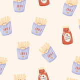VORBESTELLUNG | Rib Jersey | Pommes mit Ketchup