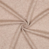 Strickstoff Sand meliert – weicher Doubleface Feinstrick Meterware von Minikor
