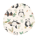 VORBESTELLUNG | French Terry | Panda Piu