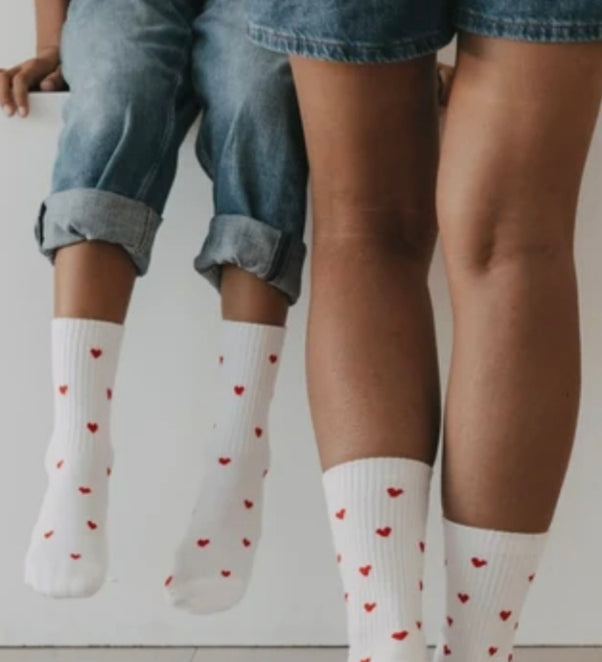Chaussettes enfants | Mini rouge
