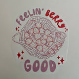 Iron-on transfer | Feelin Berry Good XXL