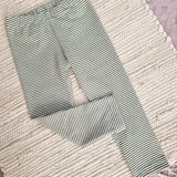 Leggings | Forest Green Stripes