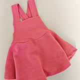 Pinafore Dress | Raspberry