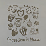 Bügelbild | More Snacks