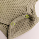 Body Rib Jersey | Wide Rib Pine Green