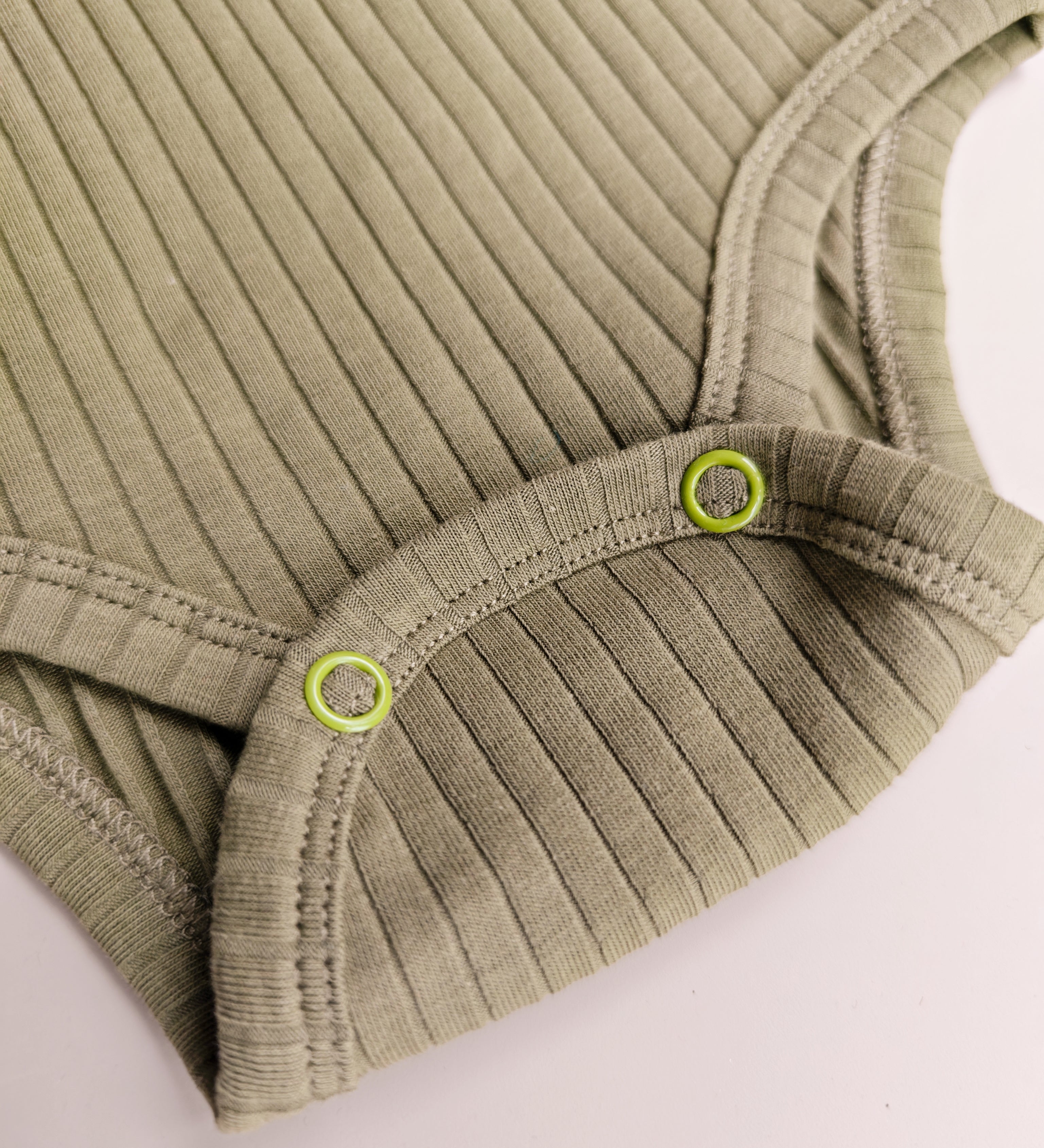 Body Rib Jersey | Wide Rib Pine Green