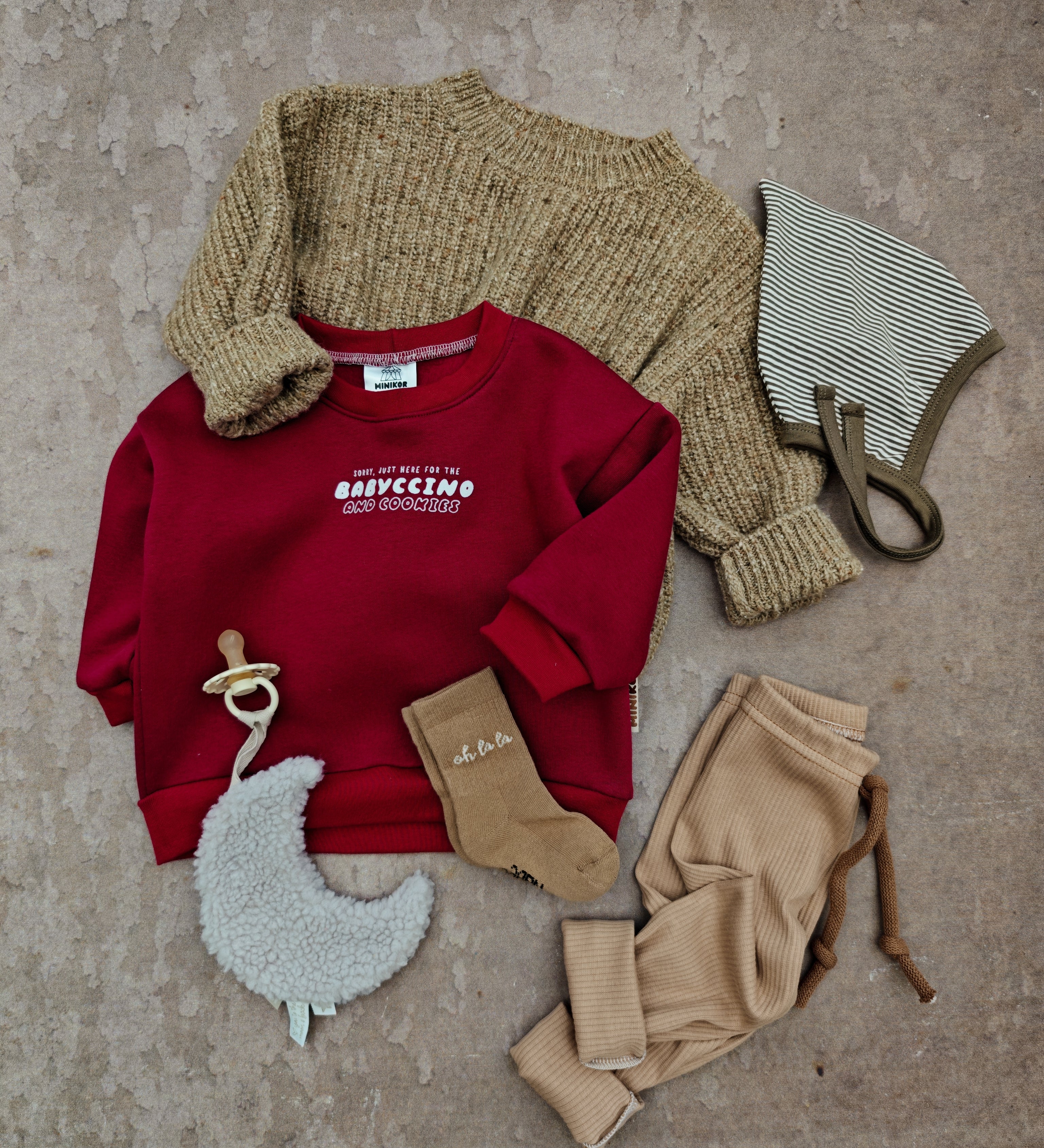 Oversize Sweater - Babyccino