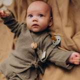 Muslin Wrap Jacket | Olive