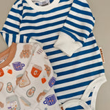 Body Rib Jersey | Stripe Blue