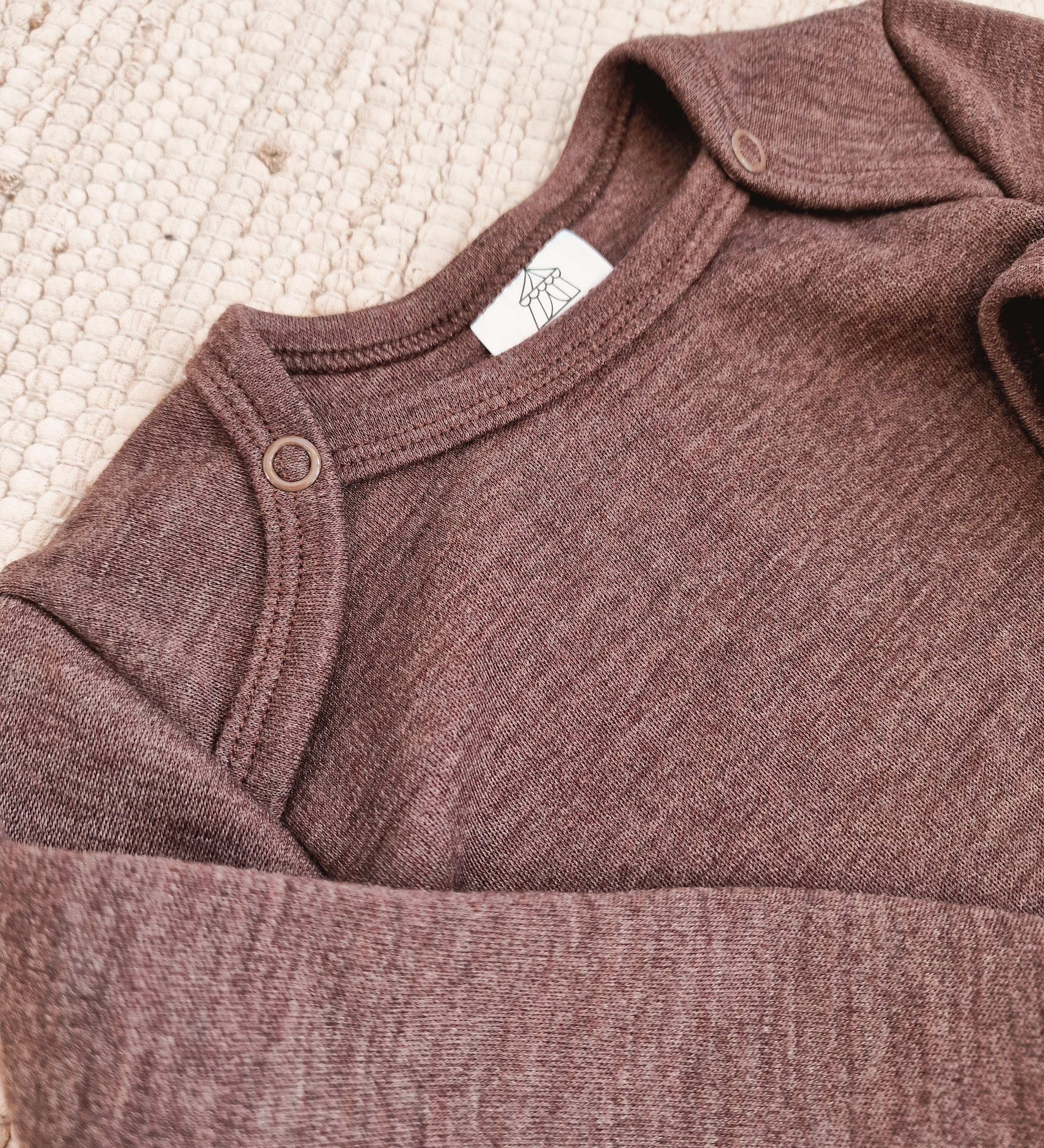 Shirt Merino | Schokolade