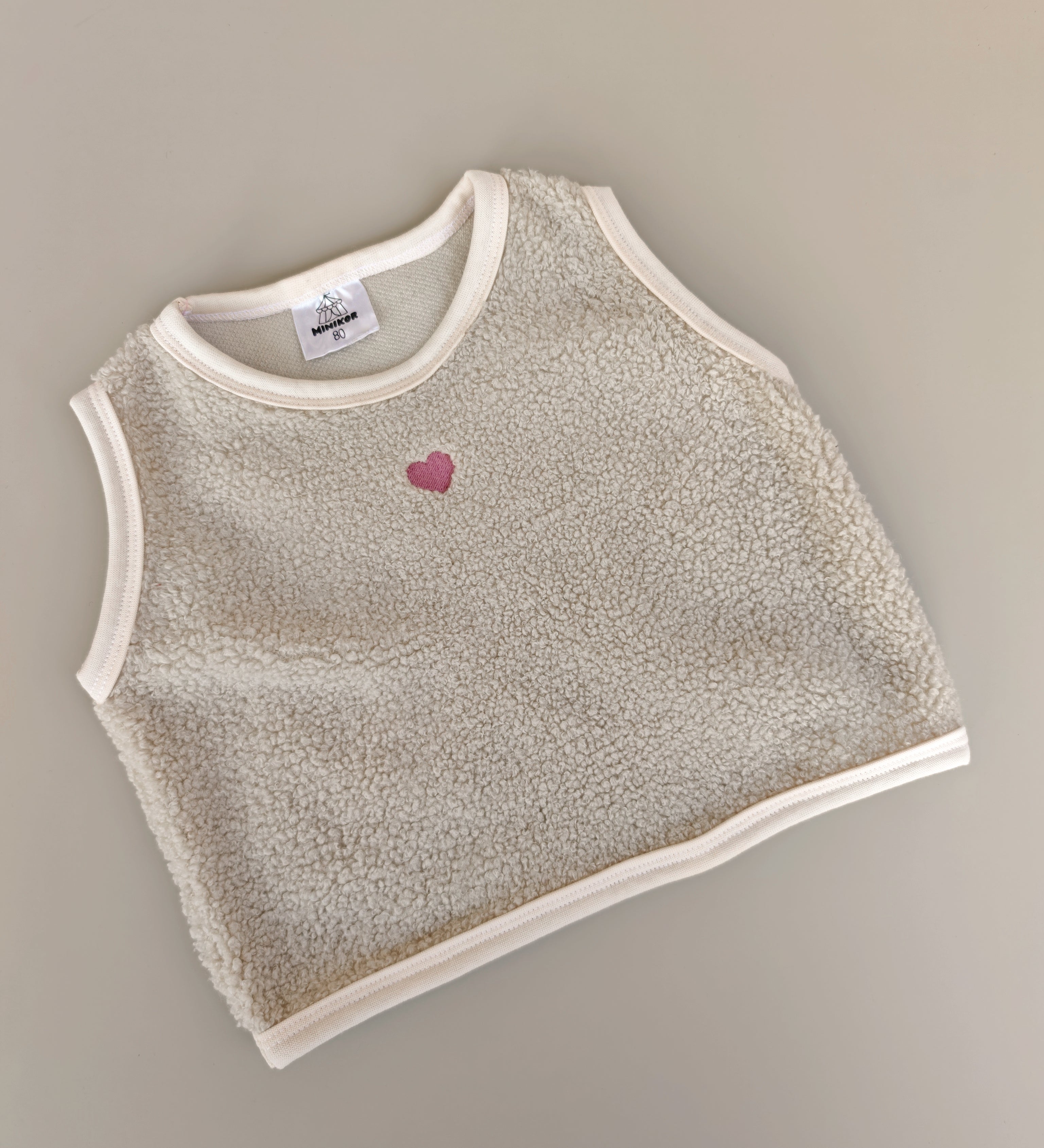 Gilet Teddy | Beige