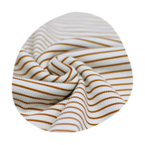 Rib Jersey | Streifen Rost