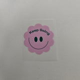 Iron-on patch | Keep Going