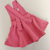 Pinafore Dress | Raspberry