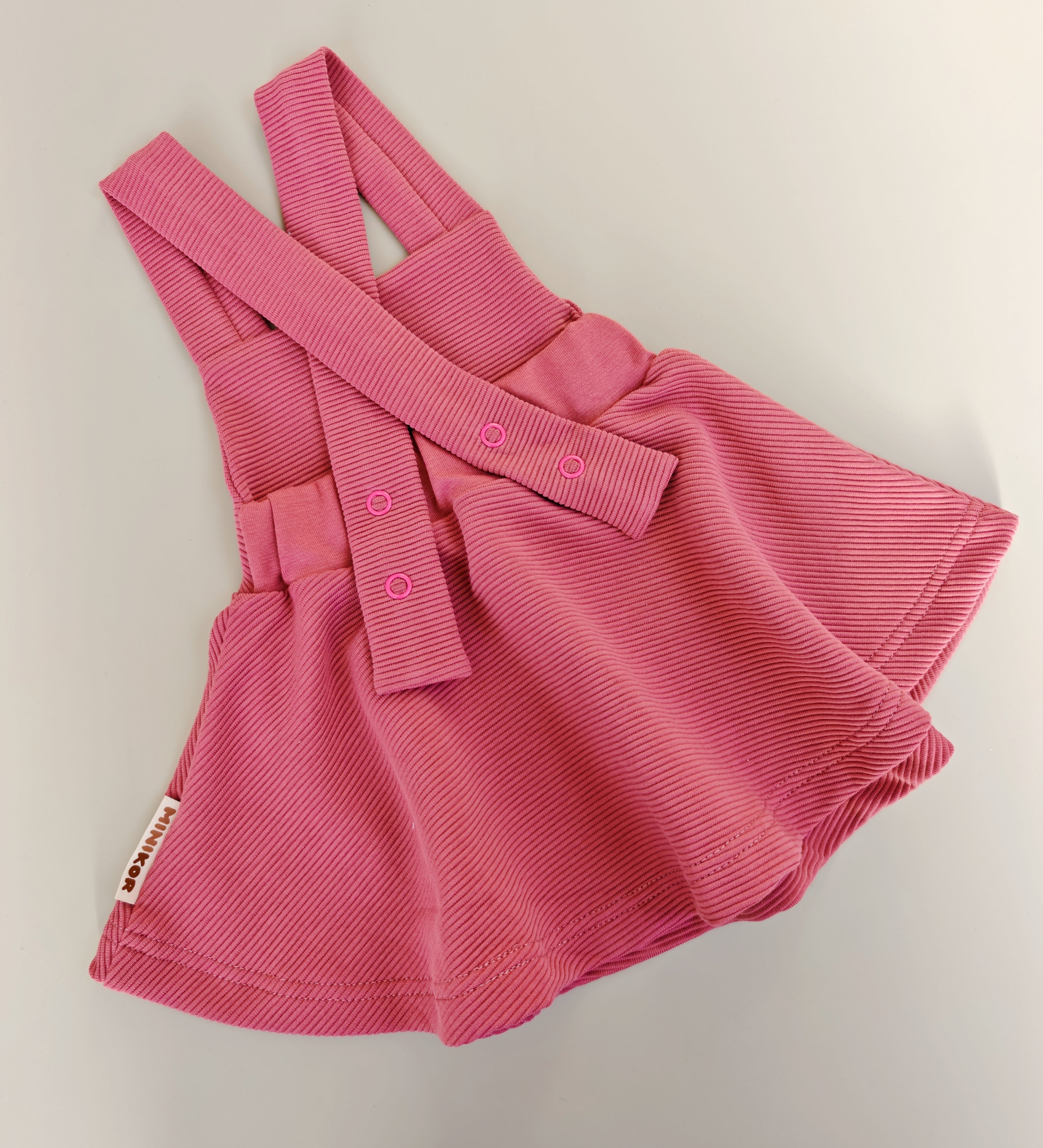Latzkleid | Himbeere