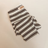 Leggings | Double Stripes Braun