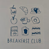 Iron-on Transfer | Breakfast Blue