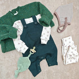 Merino Knit Sweater | Flaschengrün