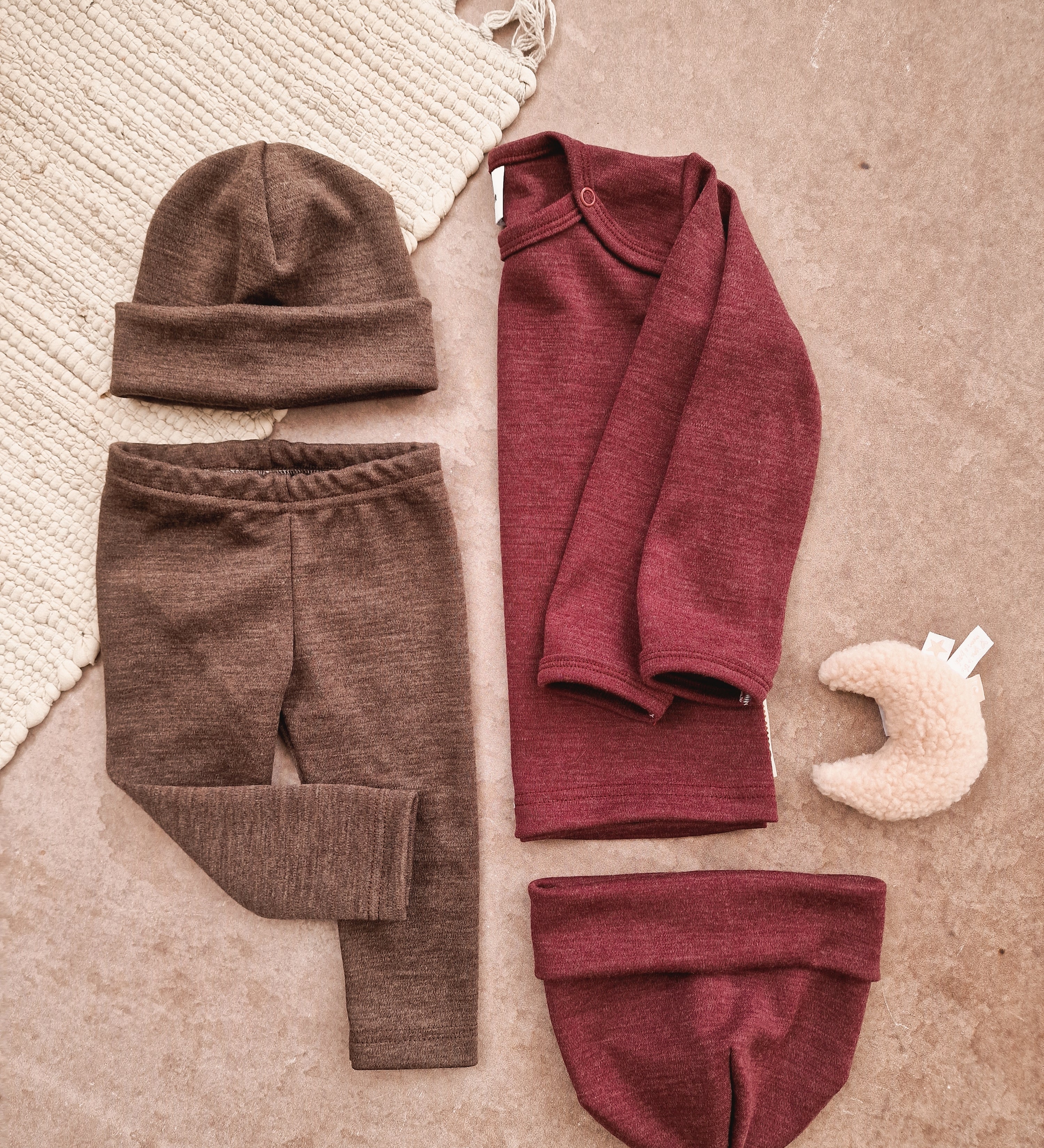 Leggings Merino | Schokolade
