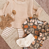 Chunky Knit Sweater | Cream