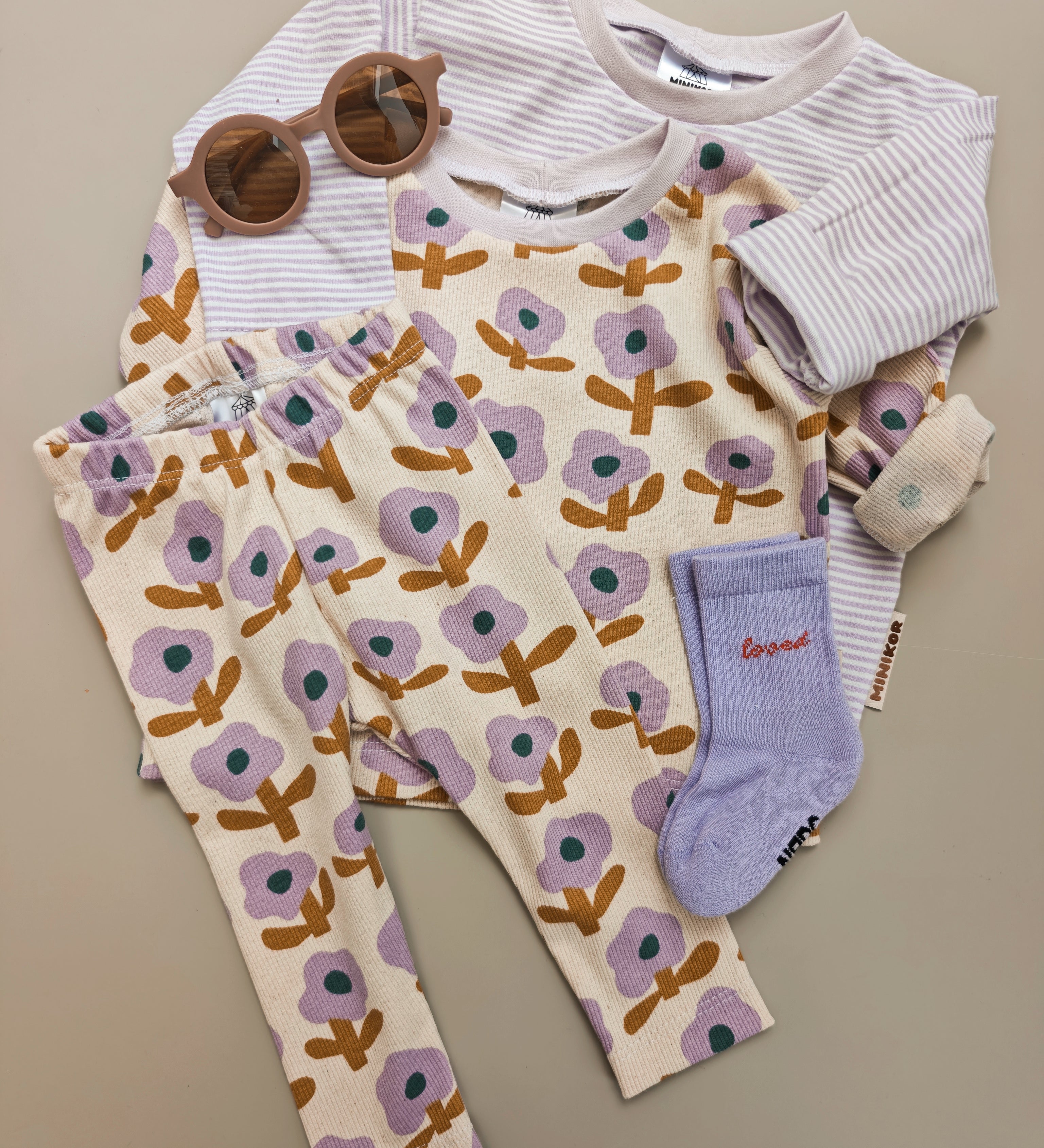 Body Rib Jersey | Floral